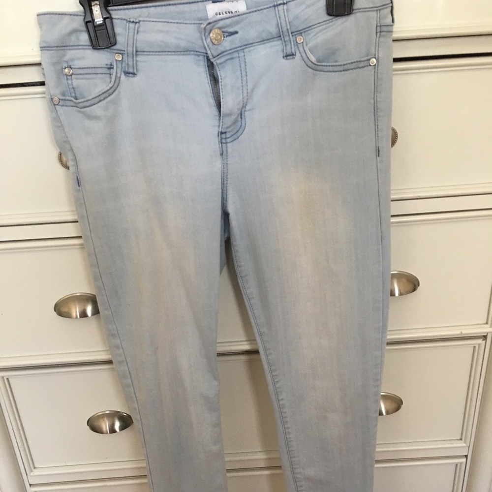 Celebrity pink jeans